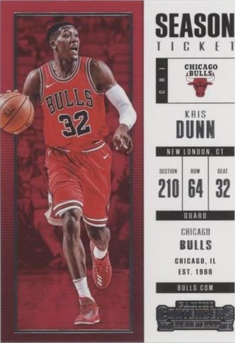 2017-18 Panini Contenders - Kris Dunn #98