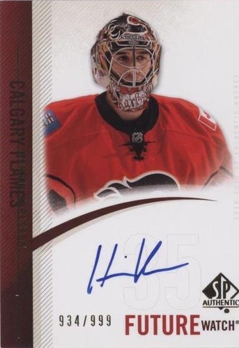 2010-11 SP Authentic - Henrik Karlsson #299