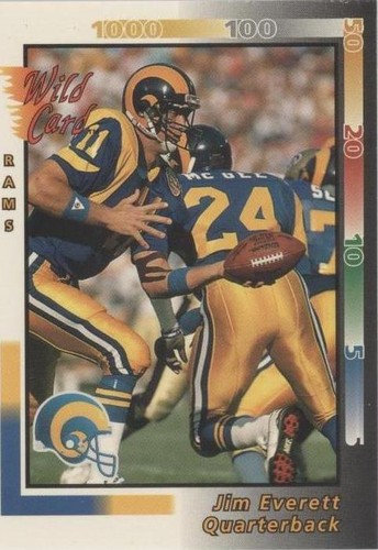 1992 Wild Card Jim Everett #407