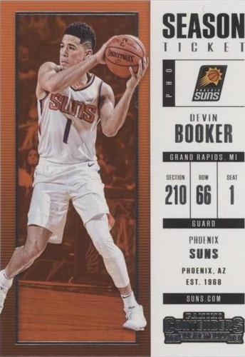 2017-18 Panini Contenders - Devin Booker #96