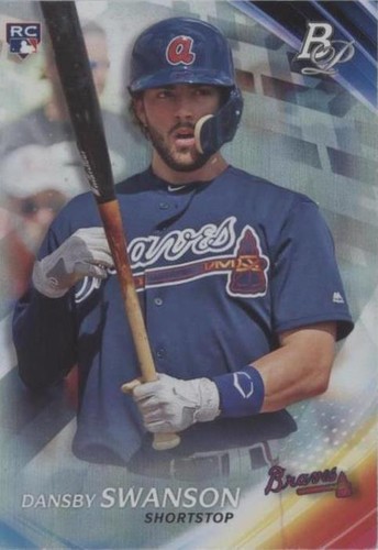 2017 Bowman Platinum - Dansby Swanson #78