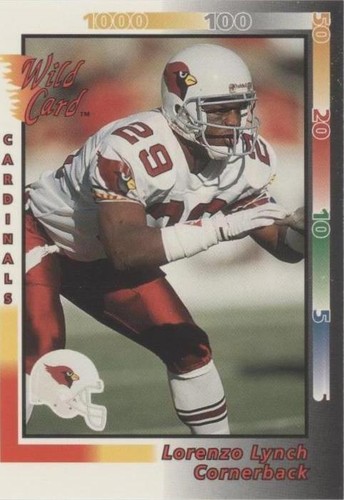 1992 Wild Card Lorenzo Lynch #405