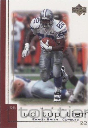 2001 Upper Deck UD Top Tier Emmitt Smith #47