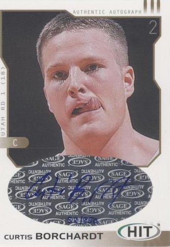 2002-03 SAGE Hit - Curtis Borchardt #H6
