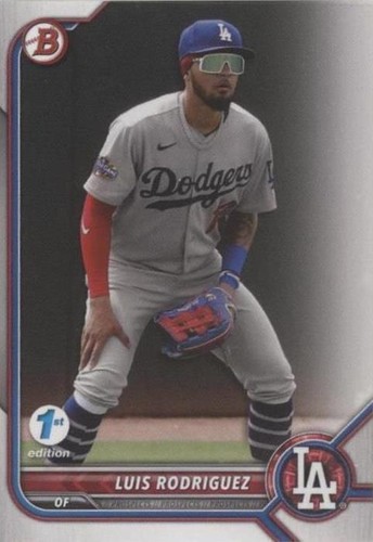 2022 Bowman 1st Edition - Luis Rodriguez #BPPF-47