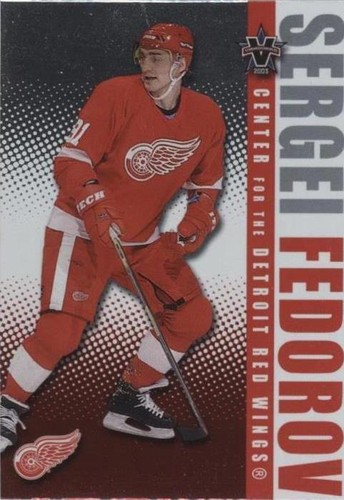 2002-03 Pacific Vanguard - Sergei Fedorov #35