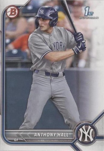 2022 Bowman Draft - Anthony Hall #BD-97