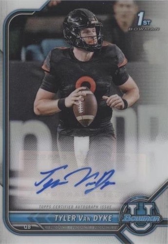 2021-22 Bowman University Tyler Van Dyke #BCPA-TV