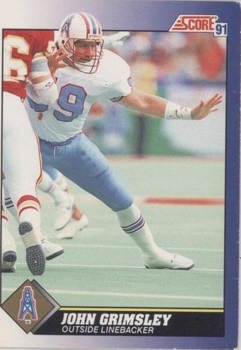 1991 Score John Grimsley #54