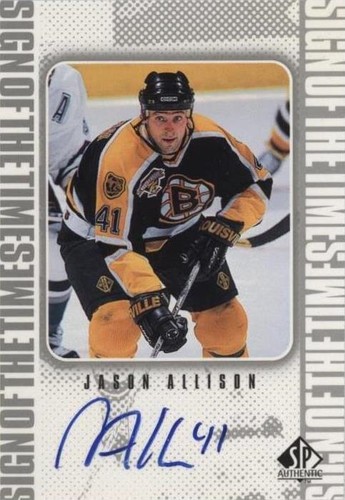 1998-99 SP Authentic - Jason Allison #JA