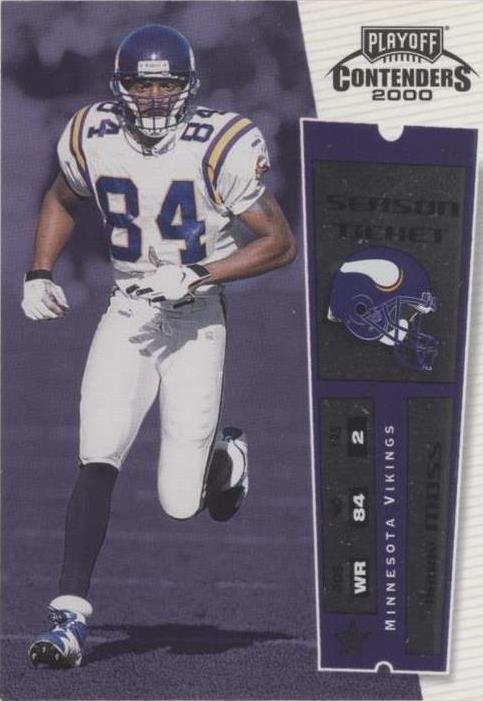 2000 Playoff Contenders Randy Moss #54