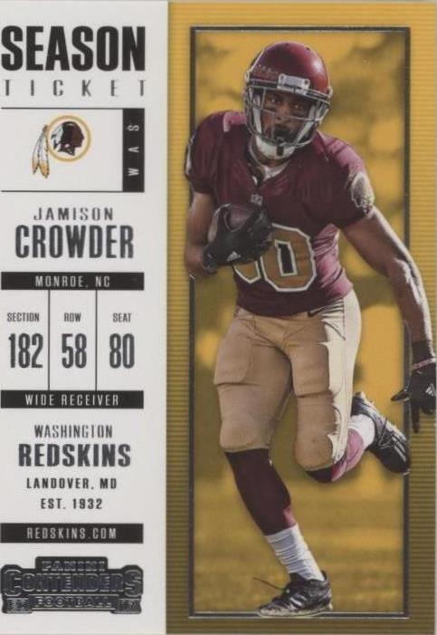 2017 Panini Contenders Jamison Crowder #88