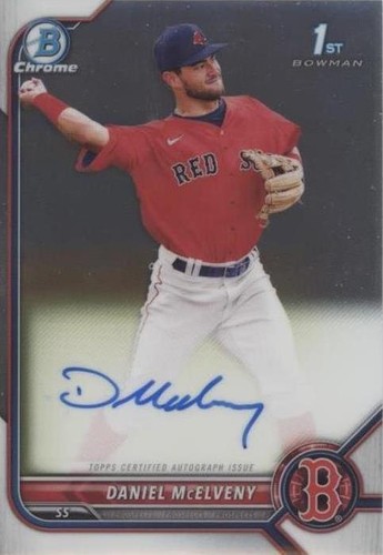 2022 Bowman Chrome - Daniel McElveny #CPA-DMY
