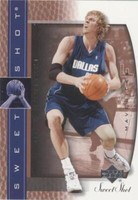 2003-04 Upper Deck Sweet Shot - Dirk Nowitzki #13