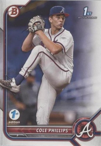 2022 Bowman Draft 1st Edition - Cole Phillips #BD-90