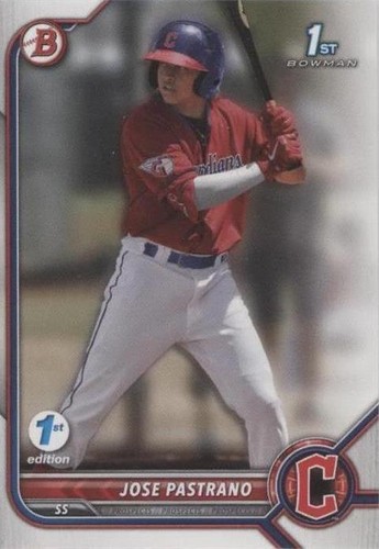 2022 Bowman 1st Edition - Jose Pastrano #BPPF-21