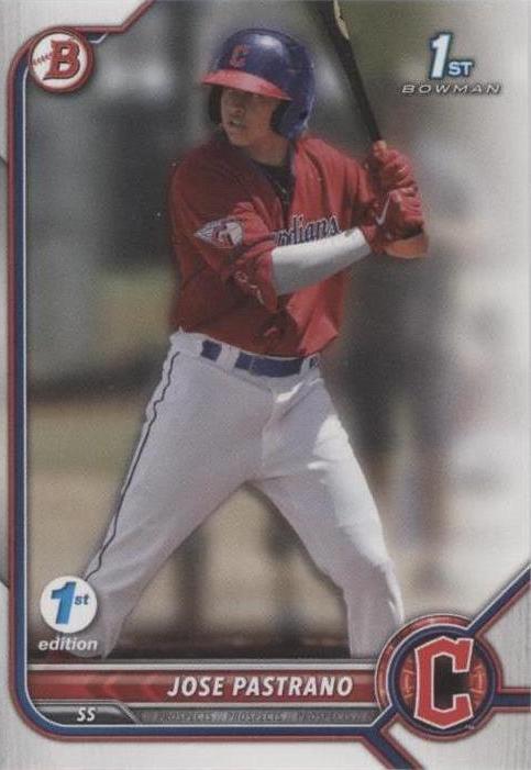 2022 Bowman 1st Edition - Jose Pastrano #BPPF-21