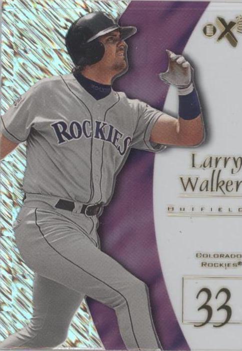 1998 Skybox EX 2001 - Larry Walker #79