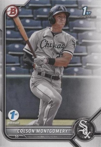 2022 Bowman 1st Edition - Colson Montgomery #BPPF-71