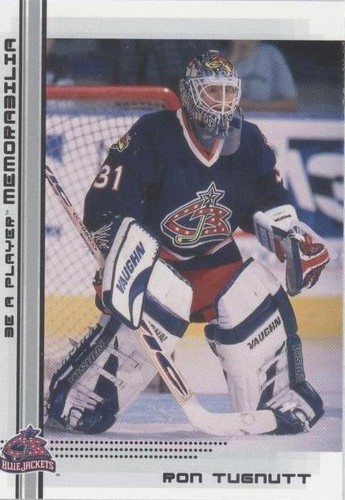 2000-01 In the Game Be A Player Memorabilia - Ron Tugnutt #489