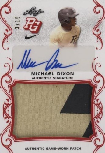 2018 Leaf Perfect Game National Showcase - Michael Dixon #PA-MD1
