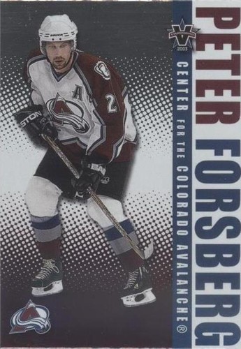 2002-03 Pacific Vanguard - Peter Forsberg #25