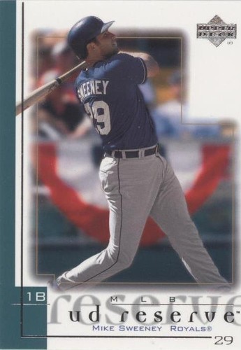 2001 Upper Deck Reserve - Mike Sweeney #55