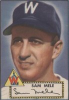 1952 Topps - Sam Mele #94