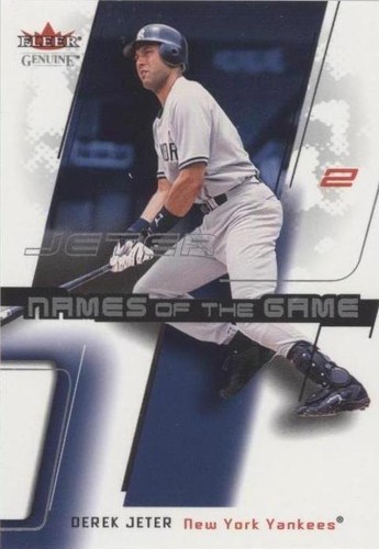 2002 Fleer Genuine - Derek Jeter #NG10