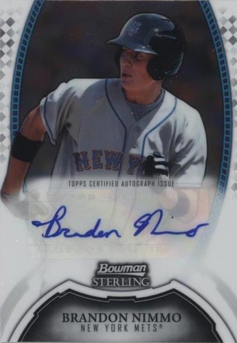 2011 Bowman Sterling - Brandon Nimmo #BSP-BN