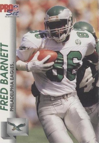 1992 Pro Set Fred Barnett #609