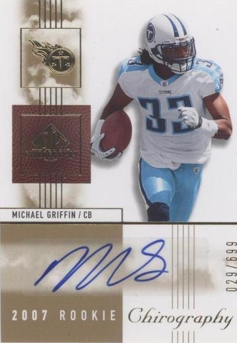 2007 SP Chirography Michael Griffin #131