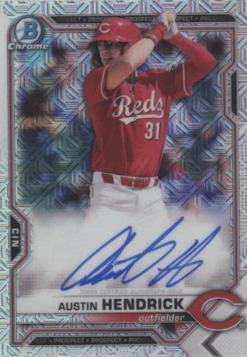 2021 Bowman - Austin Hendrick #BMA-AH
