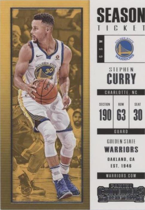 2017-18 Panini Contenders - Stephen Curry #11