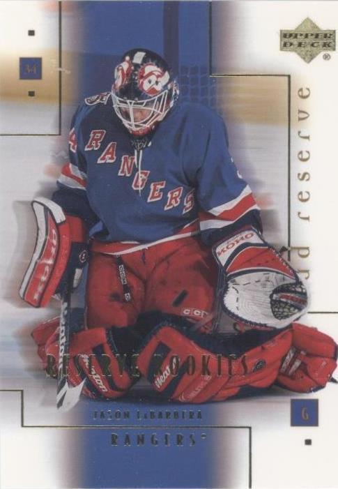 2000-01 Upper Deck Reserve - Jason LaBarbera #105