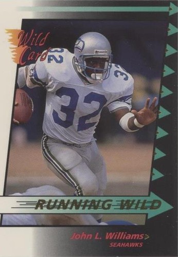 1992 Wild Card John L. Williams #38