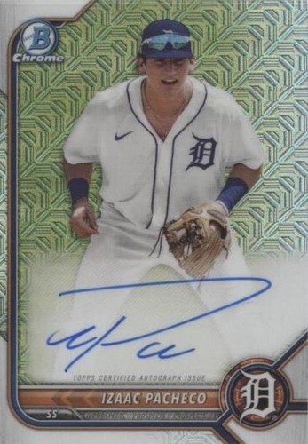 2022 Bowman - Izaac Pacheco #BMA-IP
