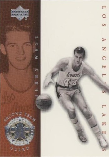 JERRY WEST 1999-00 UPPER DECK CENTURY LEGENDS EPIC SIGNATURES AUTO