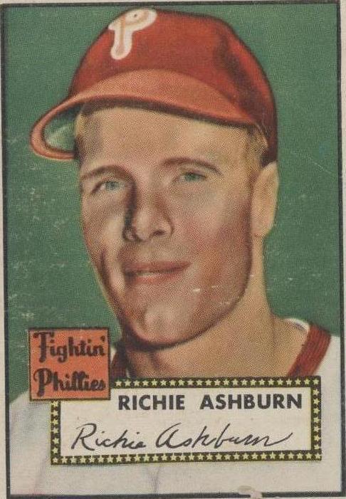1952 年 Topps - Richie Ashburn #216