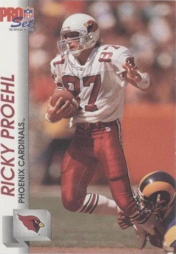 1992 Pro Set Ricky Proehl #622