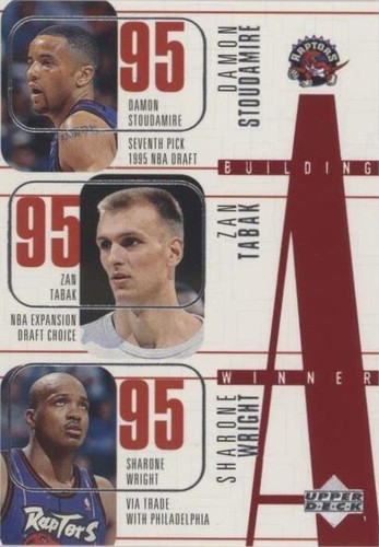 1996-97 Upper Deck - Sharone Wright/Zan Tabak/Carlos Rogers/Damon Stoudamire/Doug Christie #161