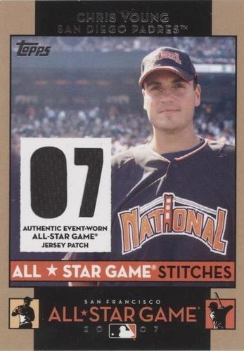 2007 Topps Updates & Highlights - Chris Young #ASCY