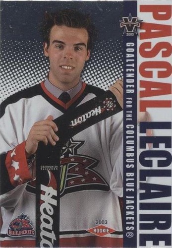 2002-03 Pacific Vanguard - Pascal Leclaire #108