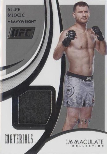 2021 Panini Immaculate Collection UFC - Stipe Miocic #M-SMC