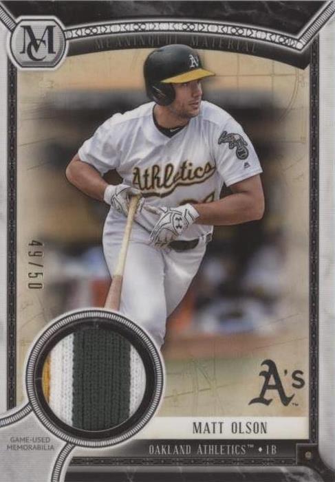 2018 Topps Museum Collection - Matt Olson #MMR-MO