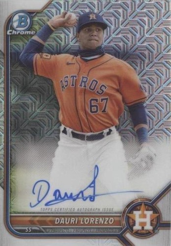2022 Bowman - Dauri Lorenzo #BMA-DLZ