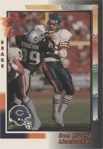 1992 Wild Card Ron Rivera #285
