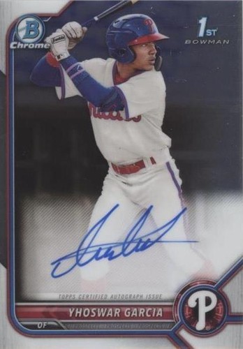 2022 Bowman - Yhoswar Garcia #CPA-YG