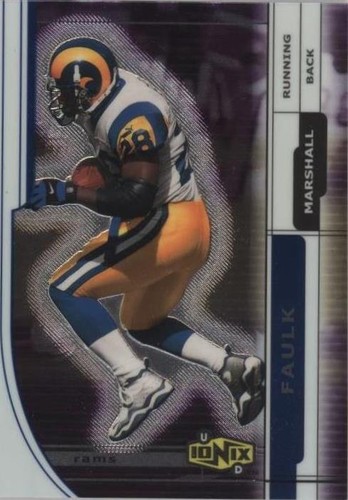 2000 UD Ionix Marshall Faulk #47