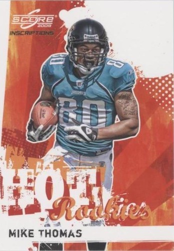 2009 Score Inscriptions Mike Thomas #21